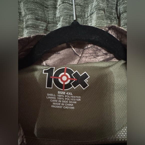 Men’s Realtree 10X Jacket (4XL) - Picture 6 of 12